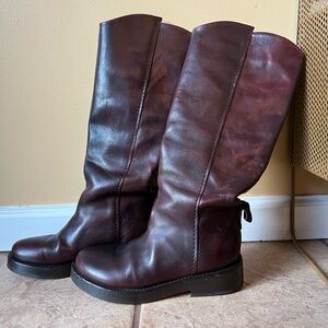 Free People Oxblood/Maroon Boots, US 7